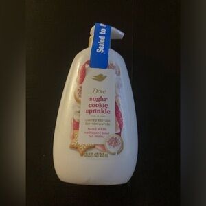 Dove sugar cookie sprinkle hand wash in 12 fl oz size. NWT. Limited edition
